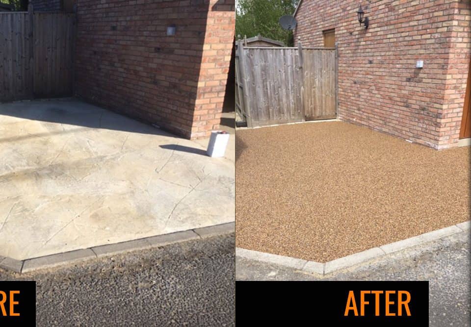 Little downham driveway resin