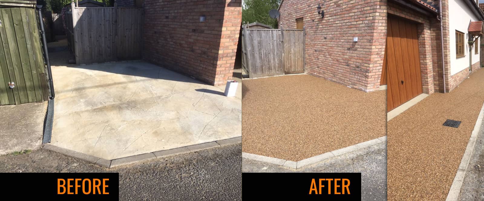 Little downham driveway resin