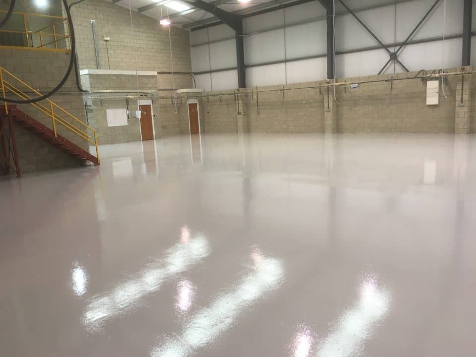 big factory resin durable flooring