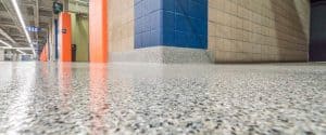 factory flake resin flooring
